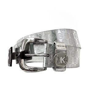 Michael Kors NEW Metallic Vegan Faux Leather